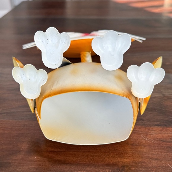 Bobble head, metal, Whimsical Orange Cat Figurine - Picture 4 of 7